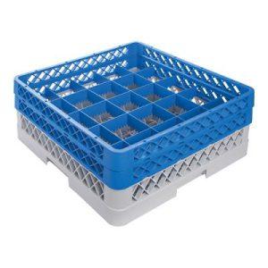 Bekerglazenkorf 50x50 max 9cm rond en 16cm hoog