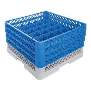 Bekerglazenkorf 50x50 max 7,4cm rond en 24cm hoog