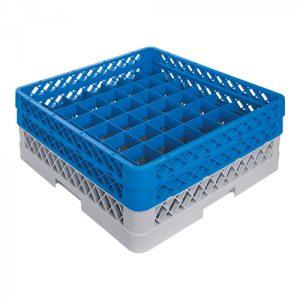 Bekerglazenkorf 50x50 max 6,3cm rond en 16cm hoog
