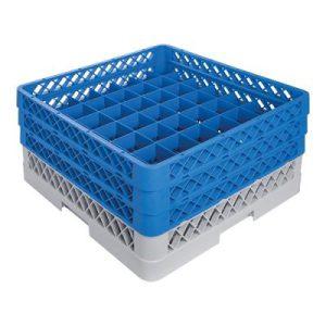 Bekerglazenkorf 50x50 max 6,3cm rond en 20cm hoog